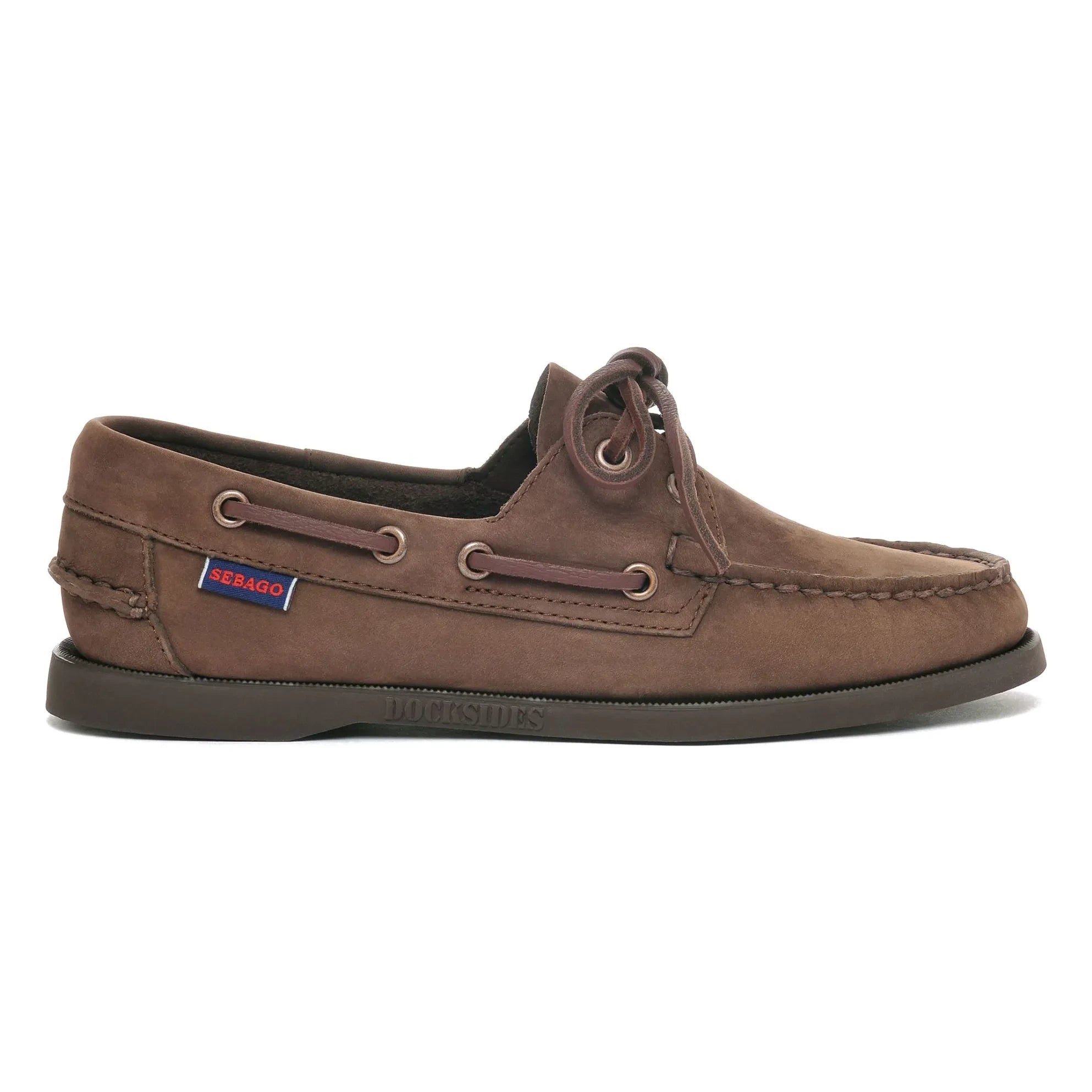 Sebago - Docksides Portland Nubuk Loafer | Braun