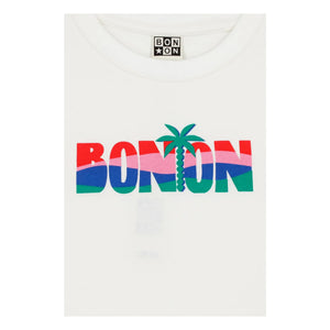 Bonton - Tubo Palm T-Shirt | Ecru