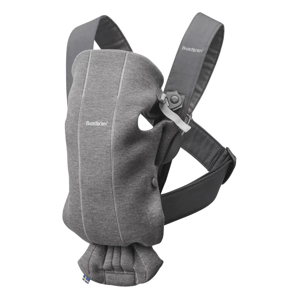 BabyBjörn - 3D Jersey Mini Babytrage | Dunkelgrau