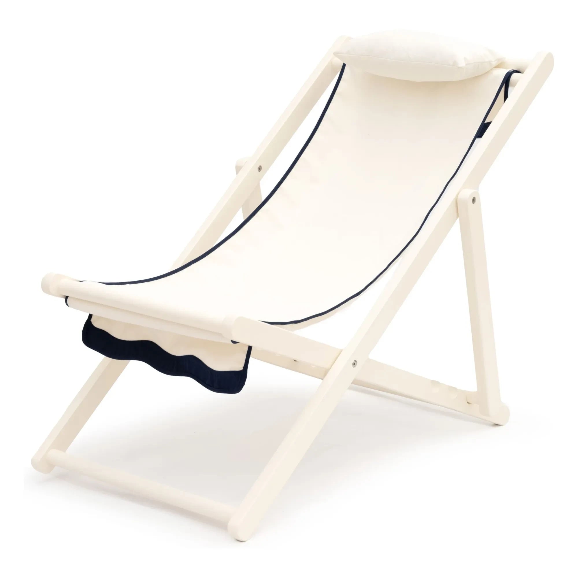 Business & Pleasure Co. - Sling Liegestuhl | Weiß