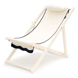 Business & Pleasure Co. - Sling Liegestuhl | Weiß