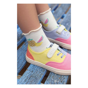 Bonton - Board Easy Sneaker mit Schnürsenkeln | Candy Pink