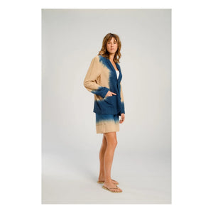 Virginie de Vinster - Blazer Tye and Die Oga | Blau