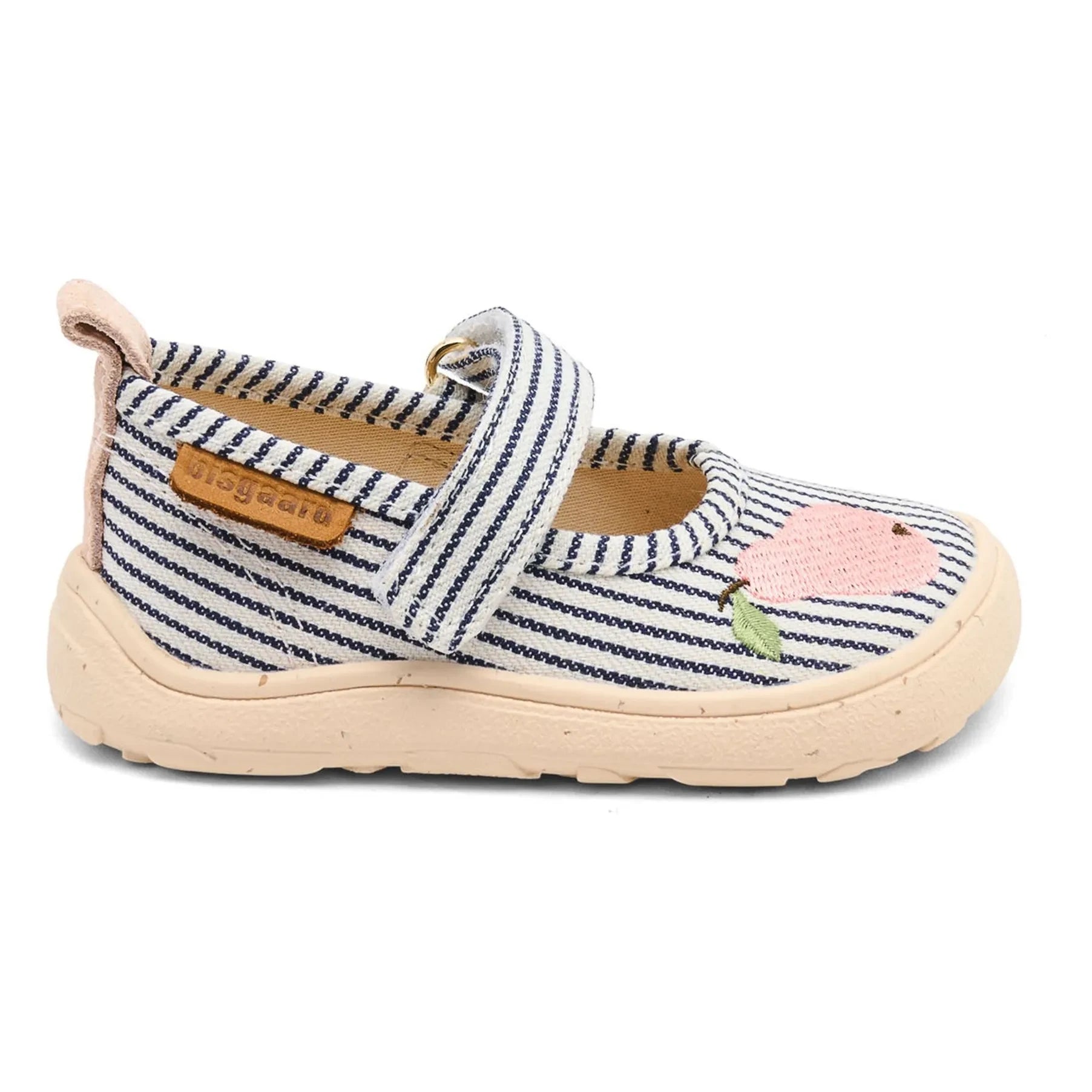 bisgaard - Marineblaue gestreifte Slipper