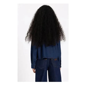 Finger in the nose - Crush Kurzes Jeanshemd | Denim brut