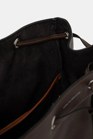 Coach Leder Rucksack