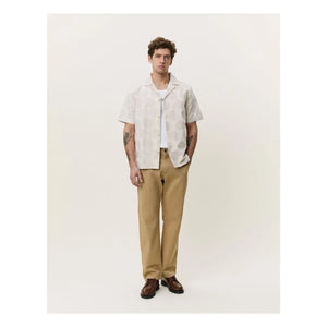 Les Deux - Dahlia Jacquard Hemd | Beige
