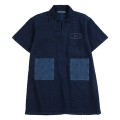 Bobo Choses – Kleid aus recycelter Baumwolle (B.C. Denim) | Dunkelblau