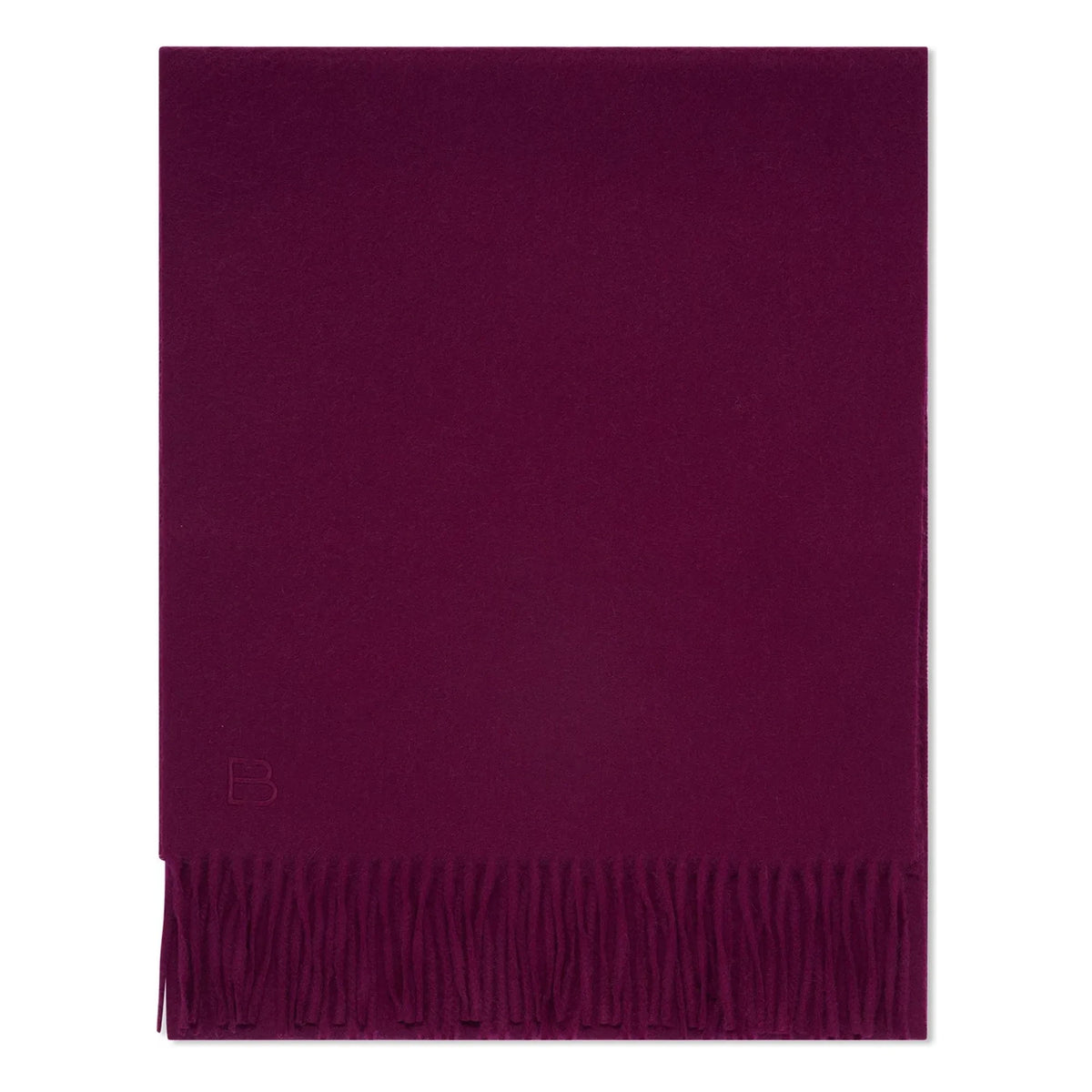 Bompard - Klasik EB Kaşmir Atkı | Plum