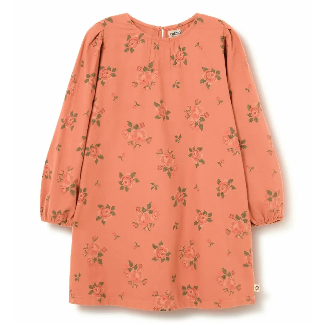 Cozmo - Sira Fleurie Kleid | Koralle