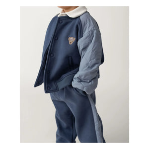Donsje - Noal Doppelmaterial Bomberjacke | Dunkelblau