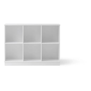 Oliver Furniture - 3x2 Tabanlı Ahşap Raf | Beyaz