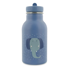 Trixie - Mrs Elephant 350 ml isolierte Trinkflasche | Blau