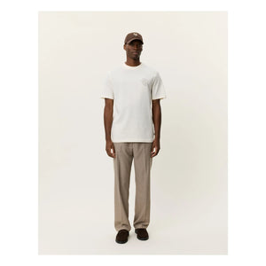 Les Deux - Ben Faience Organik-Baumwoll-T-Shirt | Creme