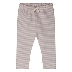 Gray Label – Gestreifte Leggings aus Bio-Baumwolle | Mauve