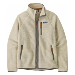 Patagonia - Retro Pile Fleece aus recycelten Fasern, mit Reißverschluss | Ecru