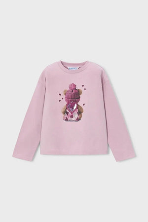 Mayoral Baumwoll-Langarmshirt für Kinder