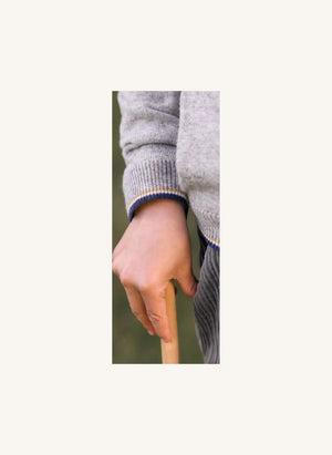 Tartine et Chocolat - Örgü hırka | Heather grey