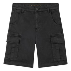 Stella McCartney Kids - Bio-Baumwoll-Cargoshorts | Schwarz