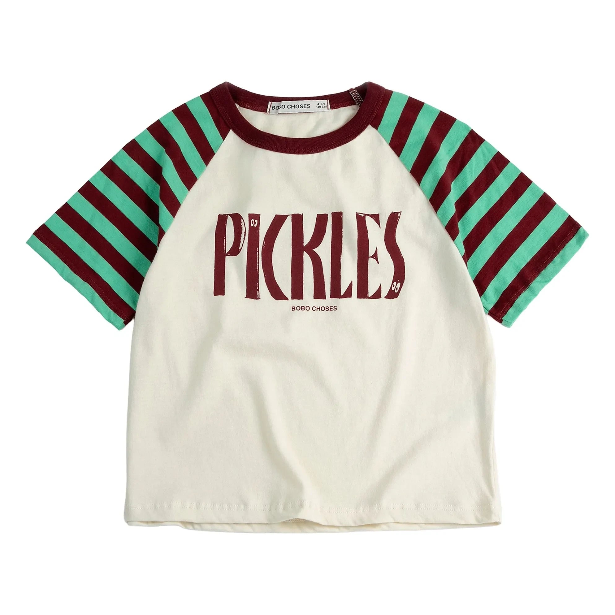 Bobo Choses - Pickles Bio-Baumwoll-T-Shirt | Weiß