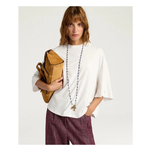 Momoni - Jornada Baumwoll-T-Shirt | Weiß