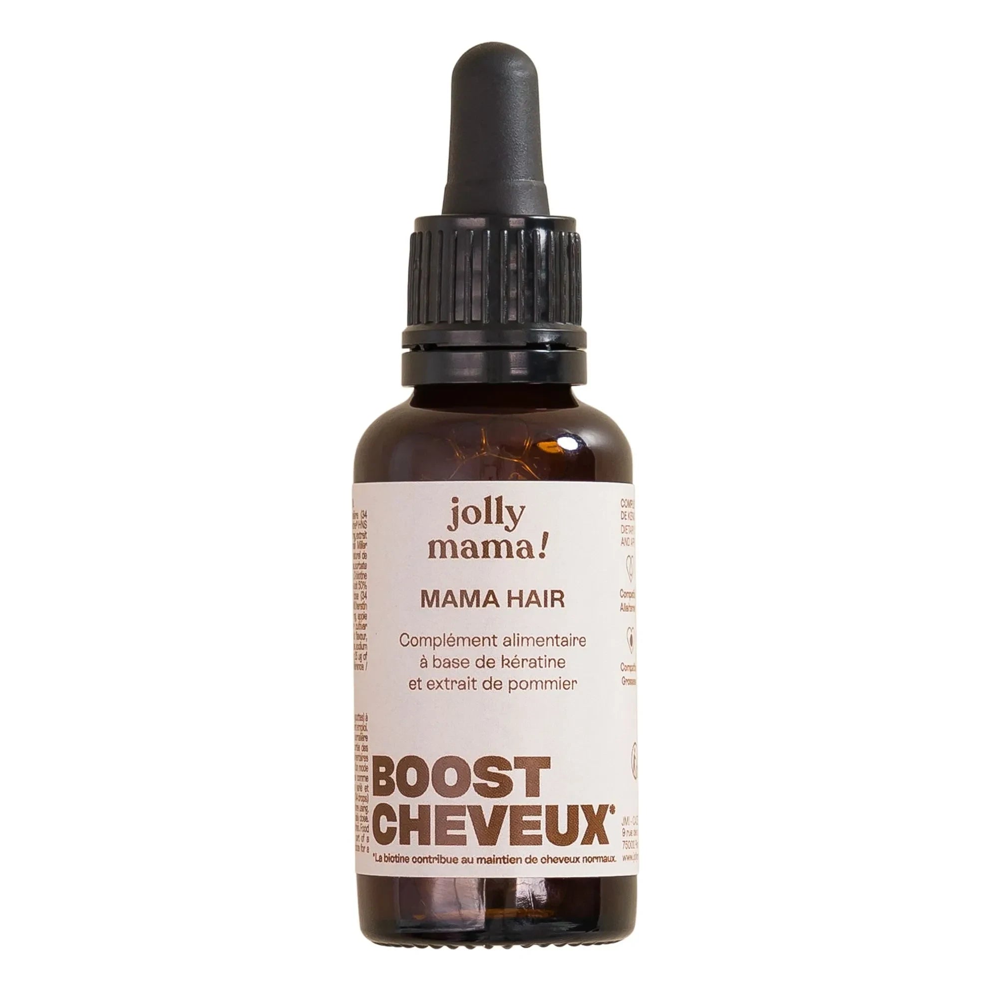 Jolly Mama - Mama Hair Haarstärkendes Nahrungsergänzungsmittel - 15-Tage-Kur
