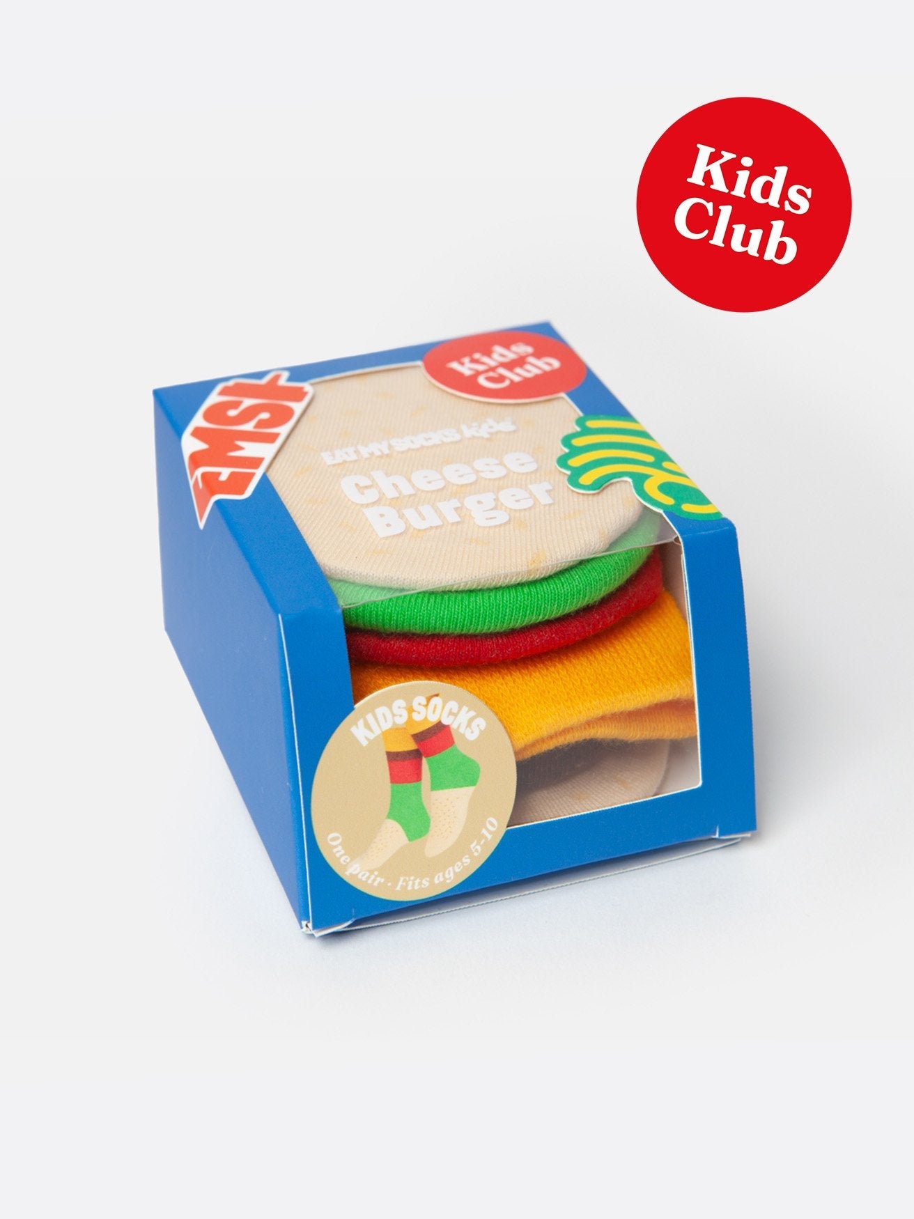 Eat My Socks - Kinder Cheeseburger Socken