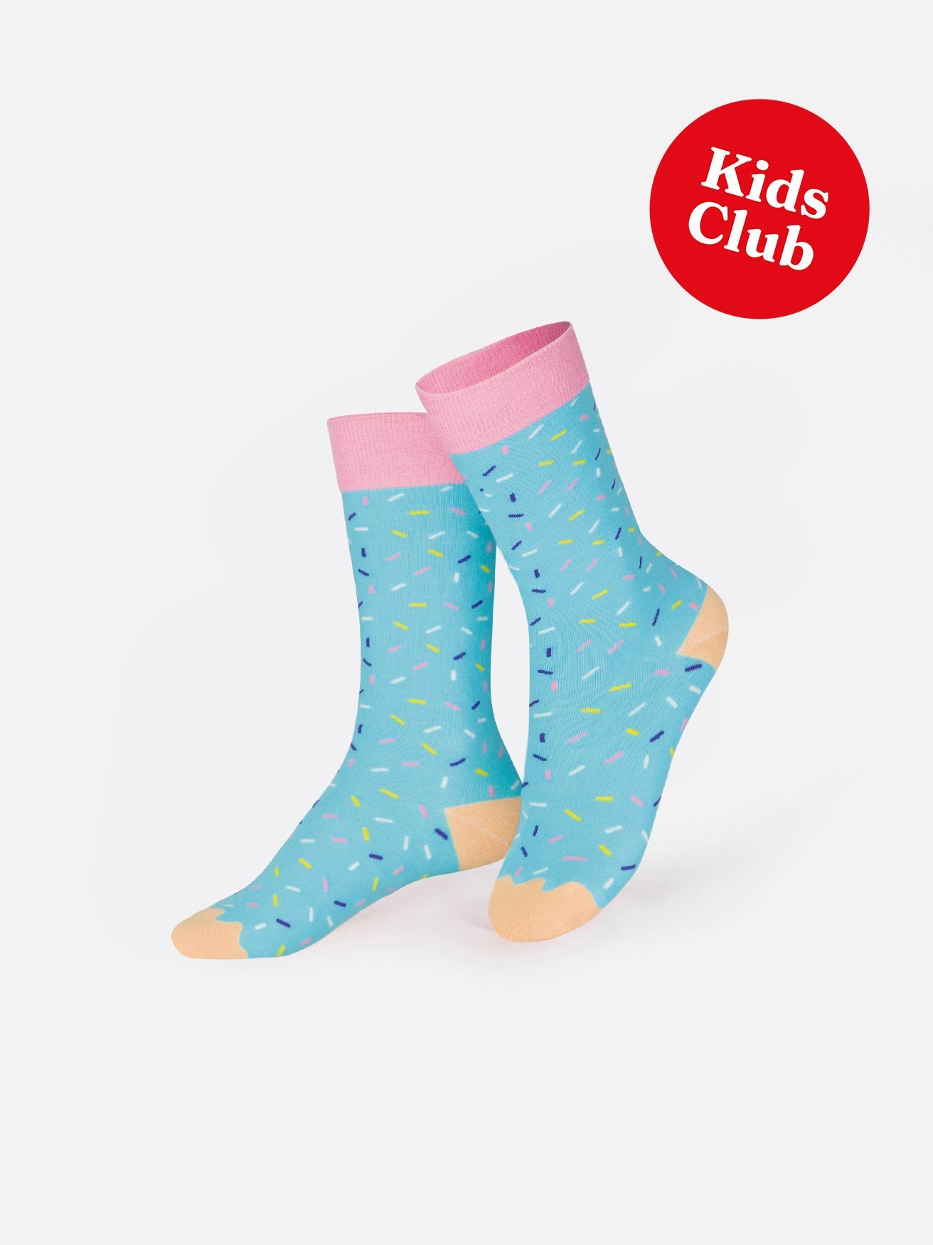 Eat My Socks - Kinder Joe Donut Blaue Socken