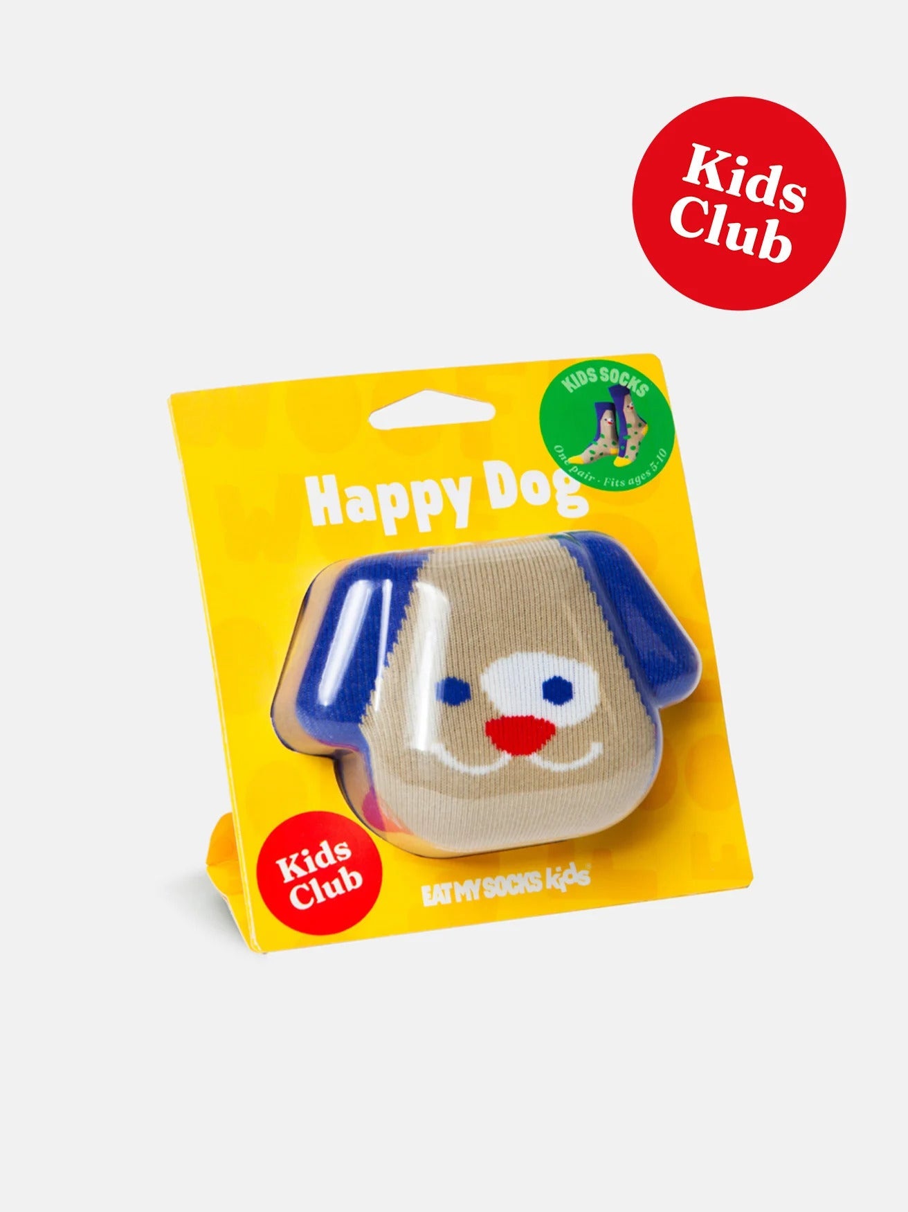 Eat My Socks - Happy Dog Socken für Kinder