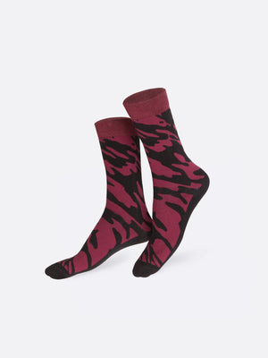 Eat My Socks – Erwachsene Rotweinsocken