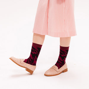 Eat My Socks – Erwachsene Rotweinsocken
