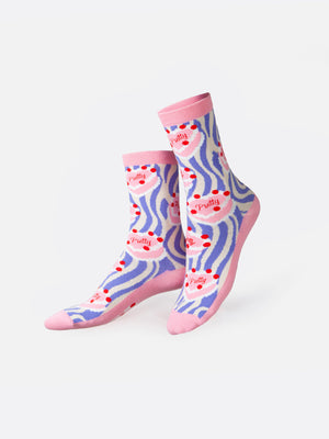 Eat My Socks - Erwachsene Pretty Pastasocken