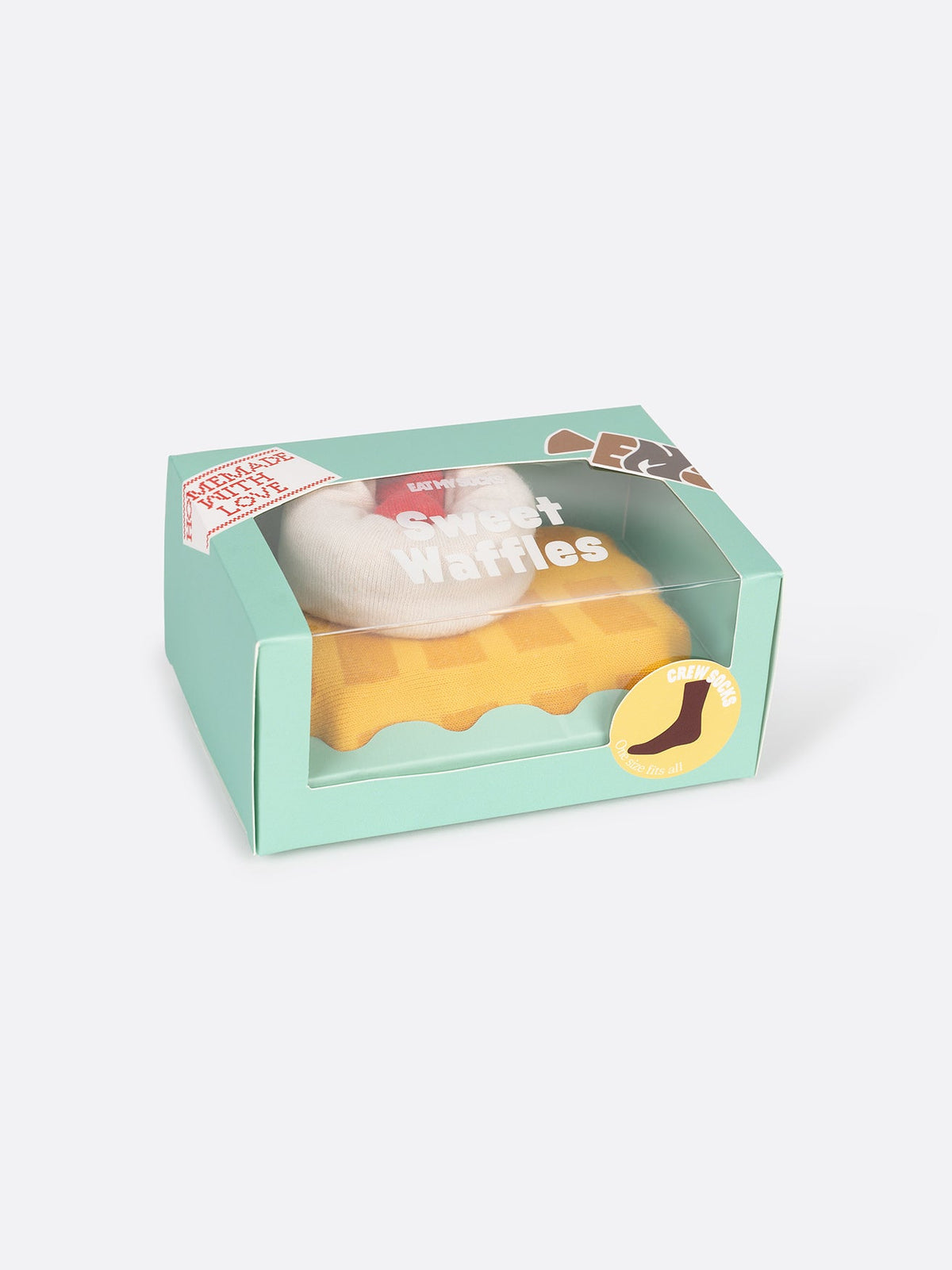 Eat My Socks - Erwachsene Süße Waffelsocken