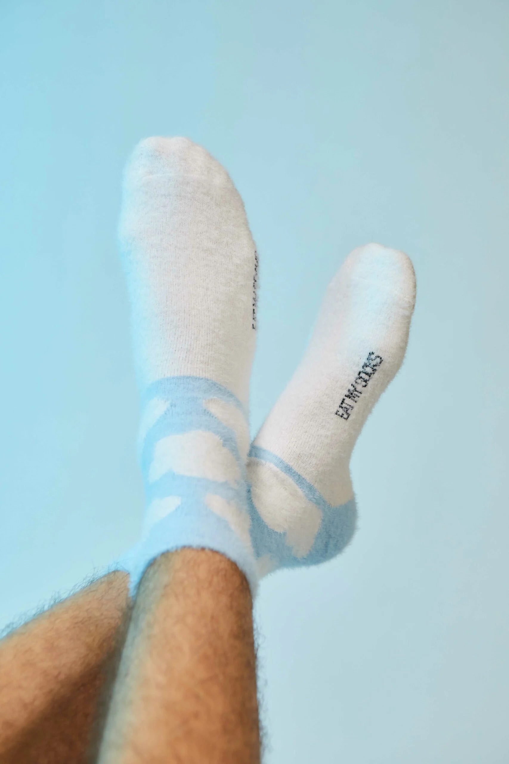 Eat My Socks - Erwachsene Flauschige Wolken-Socken