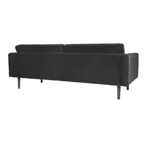 Broste Copenhagen - Wind Velvet 3-Sitzer Sofa | Carbon