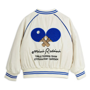 Mini Rodini - Ping Pong Jacke aus recycelter Faser | Weiß