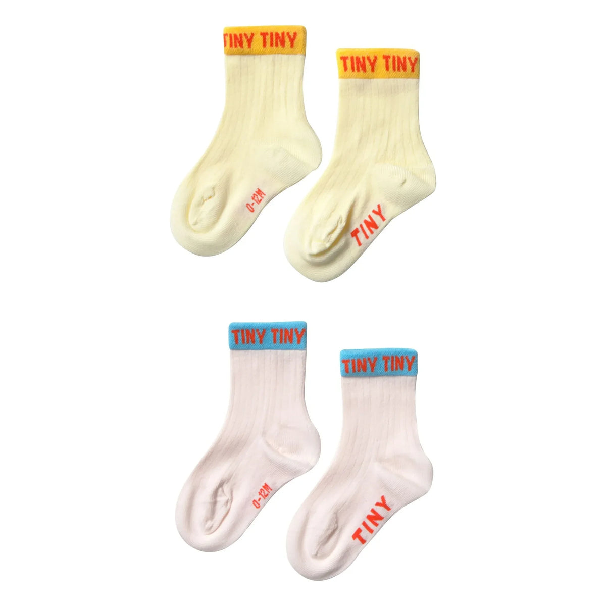 Tinycottons - 2 Paar kleine Socken | Gelb