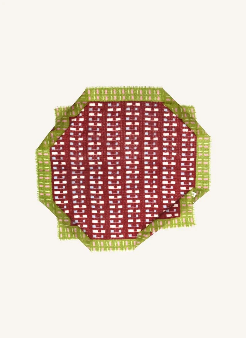 Epice Paris - Woll-Bandana | Rot