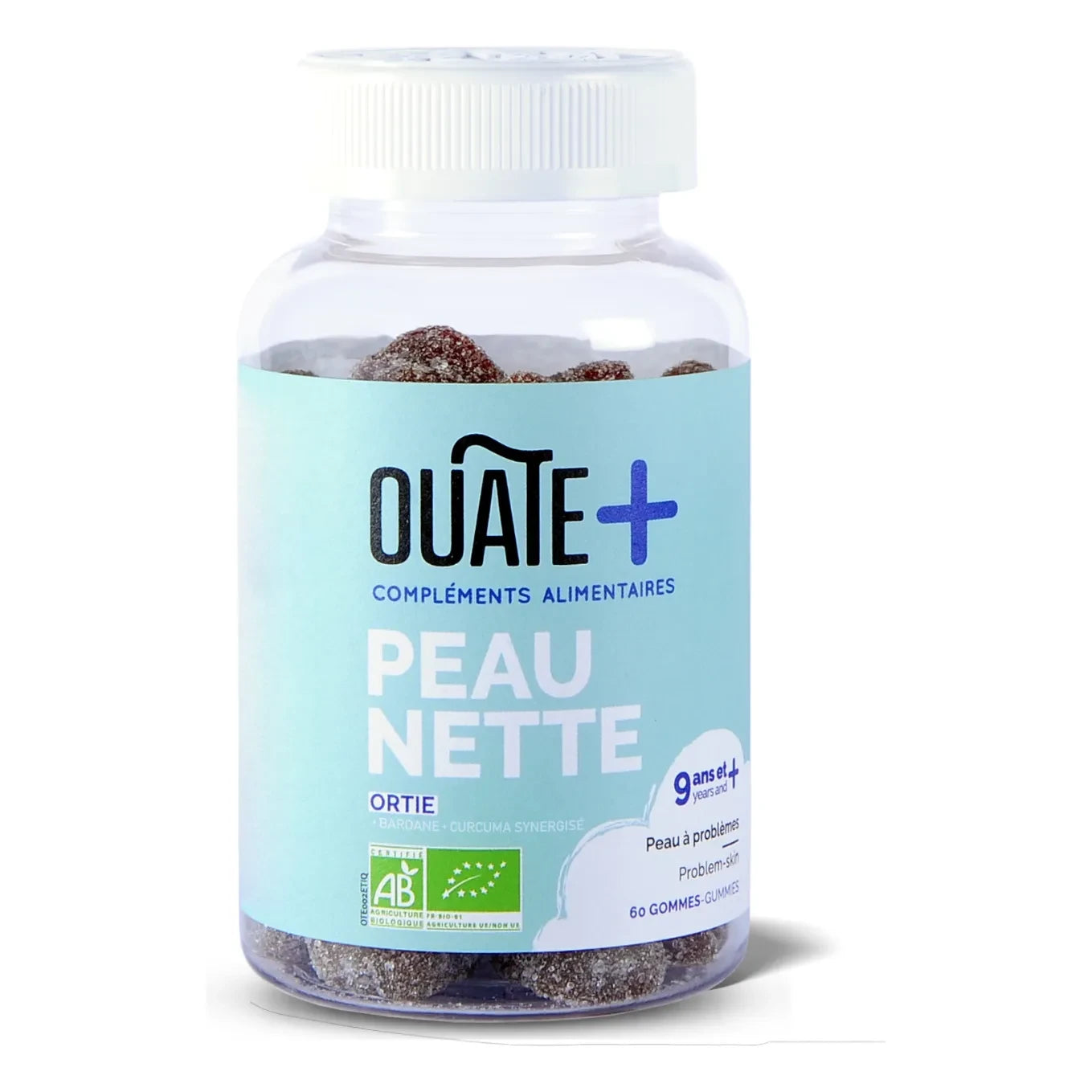 Ouate - Clear Skin Nahrungsergänzungsmittel - 60 Gummies