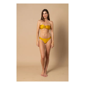 Alma Deia - Blake Bandeau Oberteil | Gold