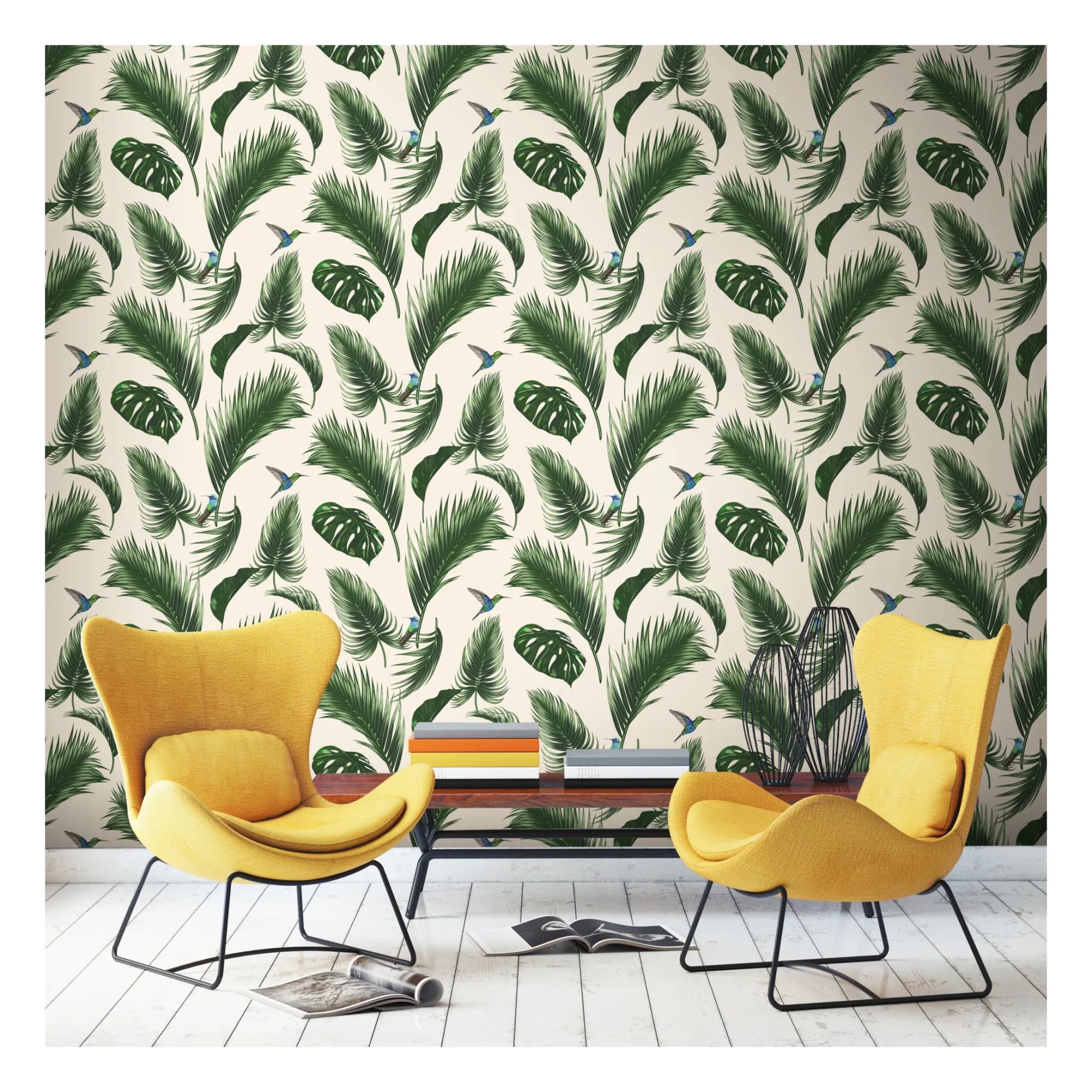 PaperMint – Traditionelle Waldtapete | Sand