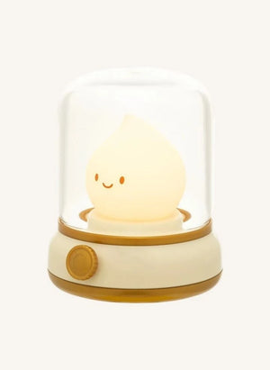 Mary's - Flammen Nachttischlampe | Creme