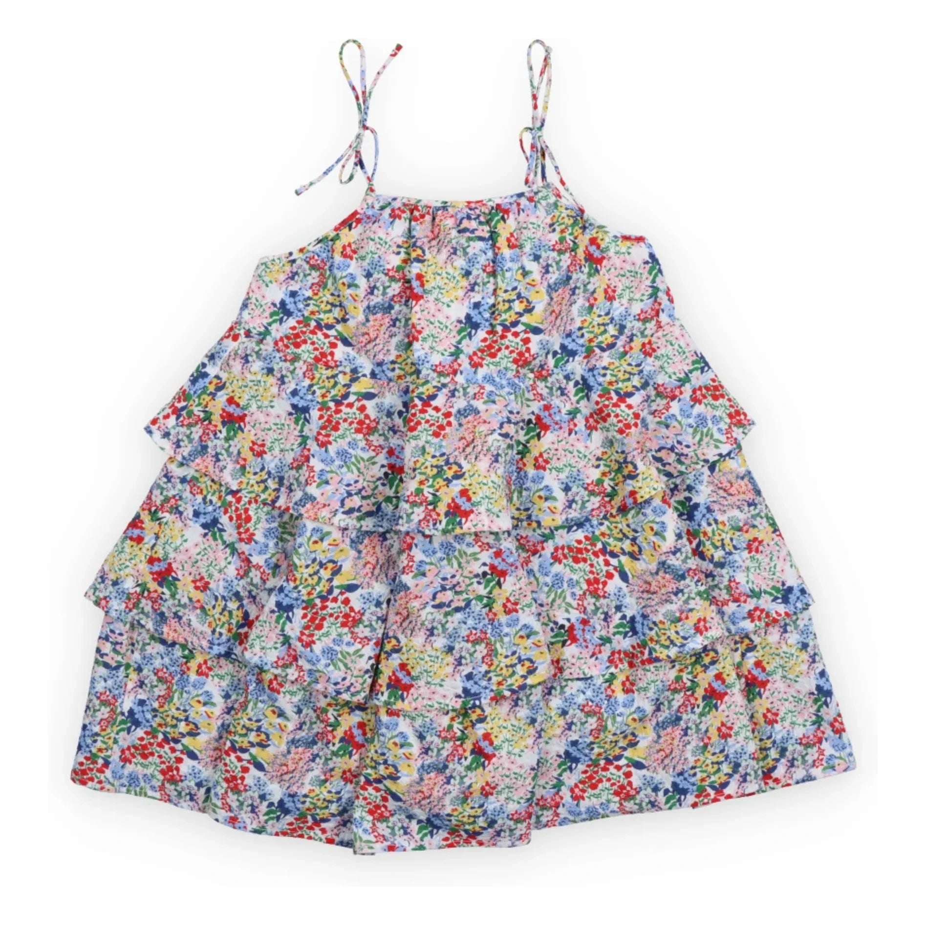 the new society - Verbena Fleurie Kleid | Blau