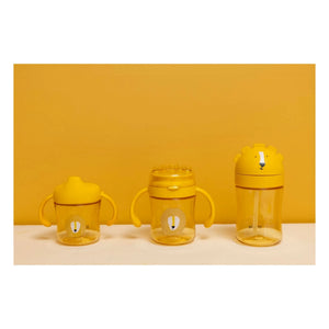 Trixie - Mr. Lion Trinkflasche mit Strohhalm | Gelb