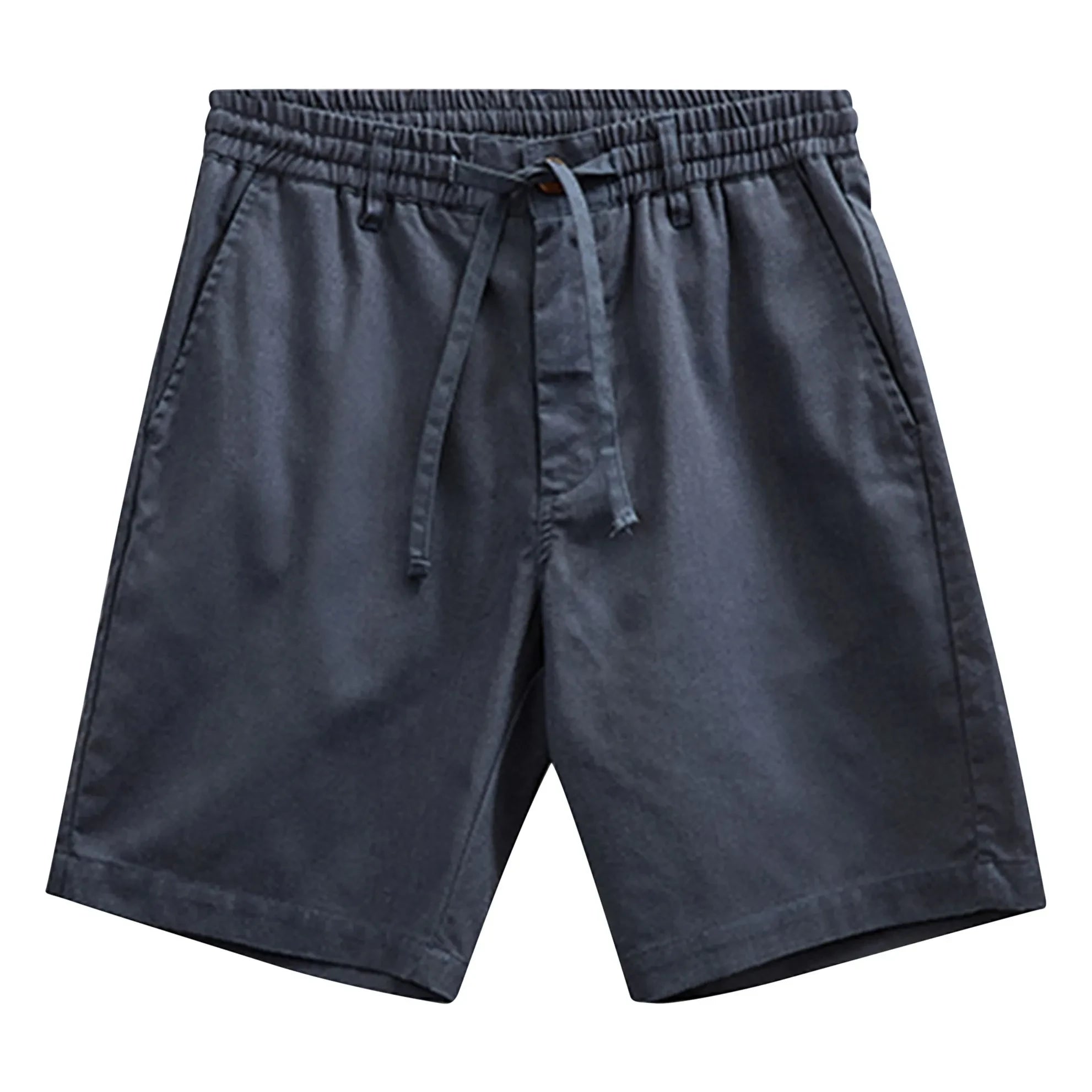 Anerkjendt - Akjames Leinen-Shorts | Dunkelblau