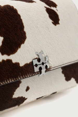 Tory Burch Charlie kadın deri crossbody çanta