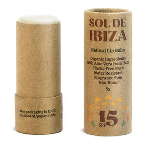 Sol de Ibiza - Natürlicher Lippenbalsam LSF15 - 5 g