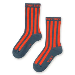 Tinycottons - Gestreifte Socken | Rot