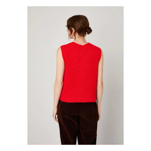 American Vintage - East Laine Strickjacke | Rot