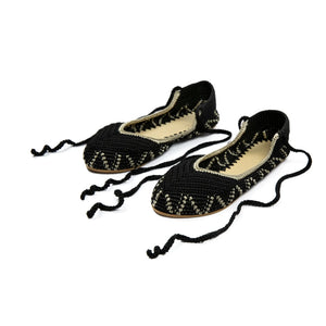 Kashura - Ballerina-Absatz Pepper Schwarz | Schwarz
